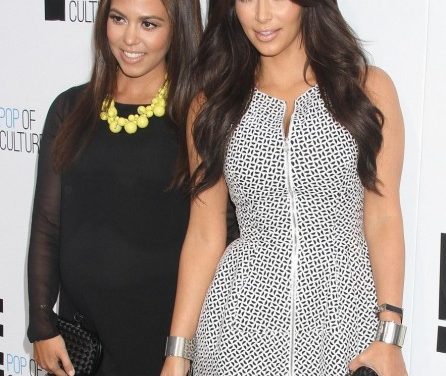 Kim Kardashian preocupada porque su hermana Kourtney sufra infidelidad