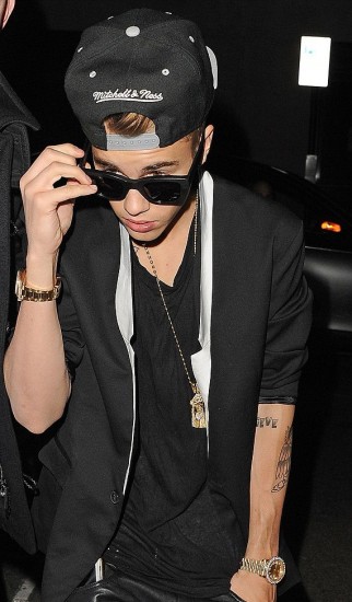 Justin Bieber se rectificó llegando dos minutos antes a concierto