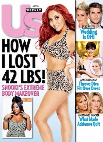 Snooki perdió 20 kilos y luce su nueva figura en bikini (+Foto)