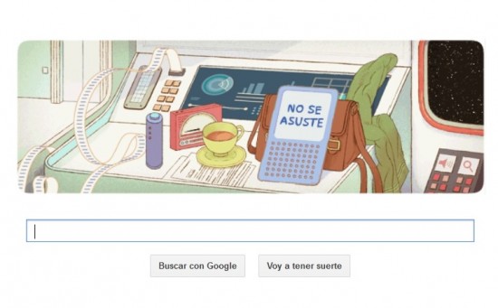Google rinde homenaje a Douglas Adams con doodle interactivo