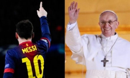 Messi: ‘Deseo mucha luz y energías positivas al Papa Francisco’
