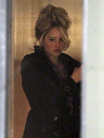 Jennifer Lawrence luce vistoso peinado para su nueva película