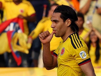 Falcao celebra paternidad con gol en victoria de Colombia sobre Bolivia
