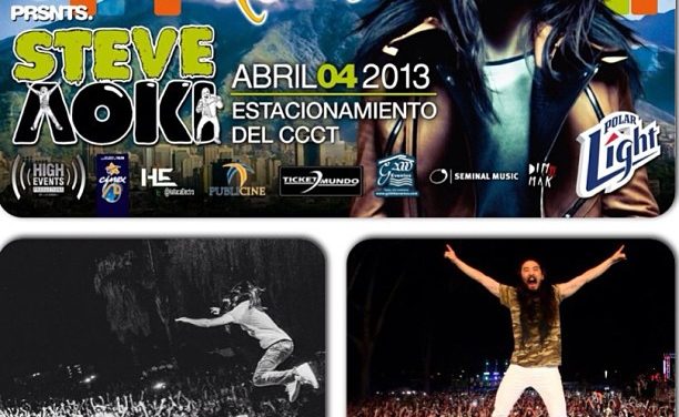 Steve Aoki se presentará en Venezuela
