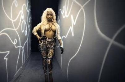 Nicki Minaj luce topless en nuevo videoclip con French Montana (+Video)