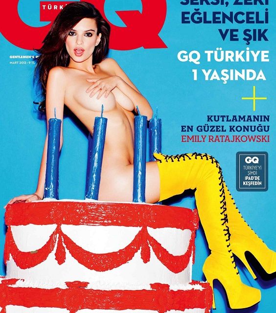 Emily Ratajkowski posa en topless para la revista GQ Turquía (+Fotos)