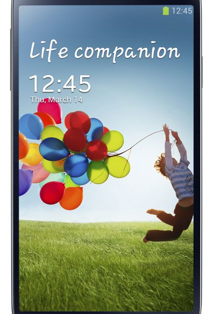Samsung presentó el nuevo Galaxy S4
