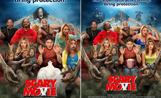 Póster de ‘Scary Movie 5’ es censurado por contenido sexual