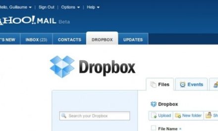 Yahoo! Mail integra servicio Dropbox a las cuentas de correo electrónico