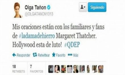 Se burlan de Olga Tañon por confusión sobre muerte de Margaret Thatcher
