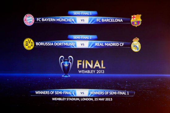 Champions League: Las semifinales será entre equipos alemanes vs españoles