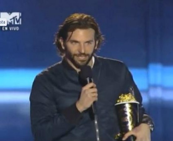 MTV Movie Awards 2013: Bradley Cooper recibe premio a Mejor Actuación