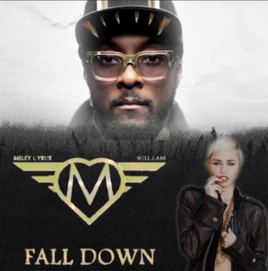 Se filtra Fall Down de Miley Cyrus y Will.i.am (+Audio)