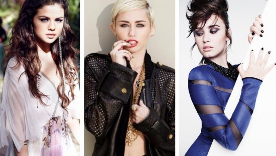 Demi Lovato, Selena Gomez y Miley Cyrus en el top 10 de iTunes