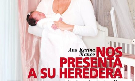 En exclusiva: Ana Karina Manco presenta a su heredera en OK! Venezuela