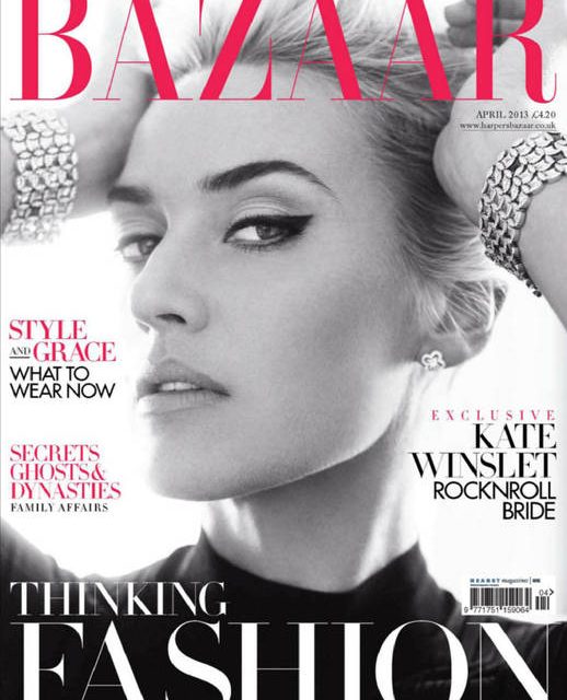 La madura sensualidad de Kate Winslet en Harper’s Bazaar (+Fotos)