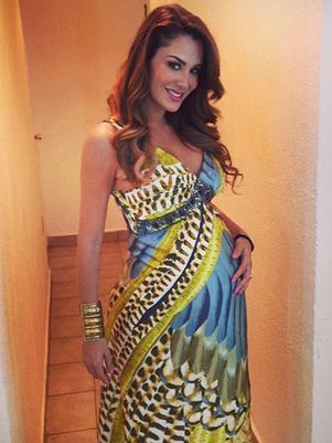 Ninel Conde presume su pancita de embarazada en Instagram