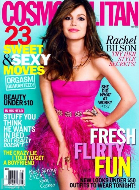 Rachel Bilson, portada de Cosmopolitan USA