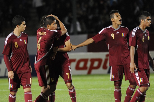 La Vinotinto y Argentina empataron a dos y Venezuela logró el subcampeonato del Sub17