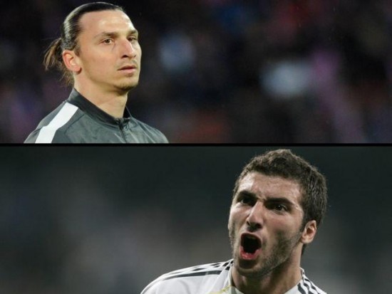 Juventus está entre fichar a Zlatan Ibrahimovic o Gonzalo Higuaín