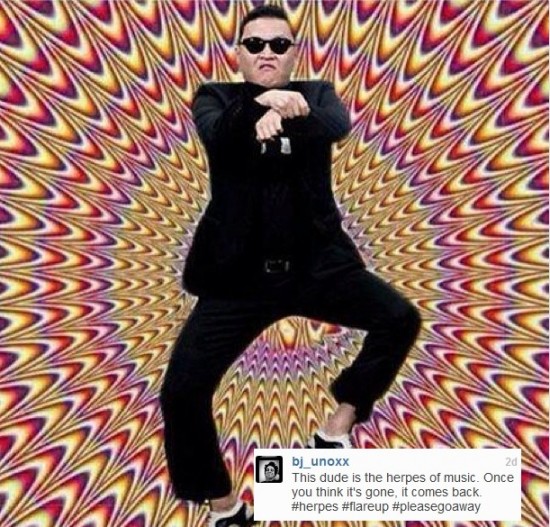 Billie Joe Armstrong de Green Day: Psy es el herpes de la música