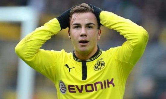 Mario Gotze quedó descartado para la final de la Champions League 2013