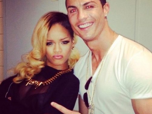 Rihanna y Cristiano Ronaldo posan juntos en Lisboa (+Foto)