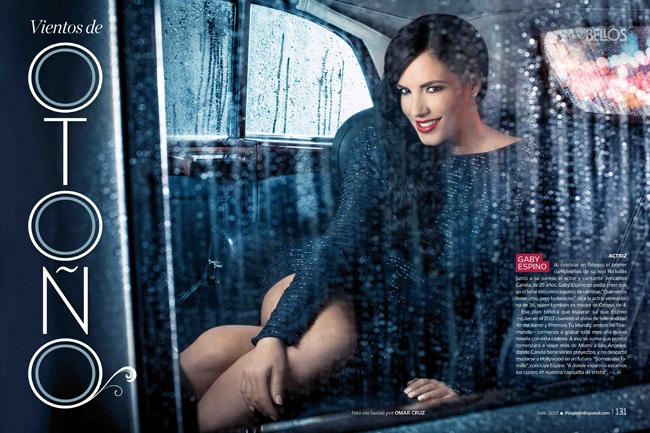 Gaby Espino (@gabyespino) aparece en la edición de Los 50 Más Bellos 2013 de People en Español