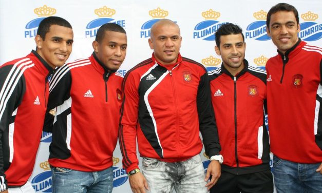 El Caracas Fútbol Club de visitante en las instalaciones de Plumrose
