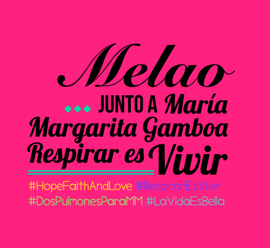 MELAO apoya la iniciativa »Respirar es Vivir» de María Margarita Gamboa