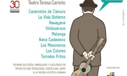 El CD Rock and MAU se bautizará el 23 de mayo de 2013 en el Teatro Teresa Carreño