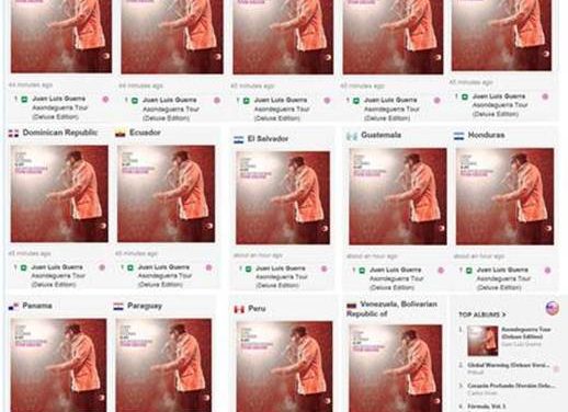 JUAN LUIS GUERRA DEBUTA #1 EN 15 PAISES CON SU NUEVO DISCO »ASONDEGUERRA TOUR»
