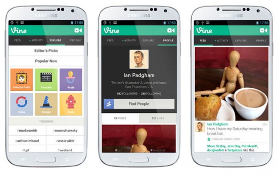 Twitter lanza »Vine» para Android
