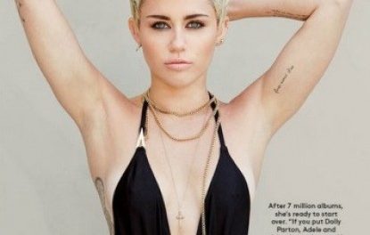 Miley Cyrus sensual para revista Billboard