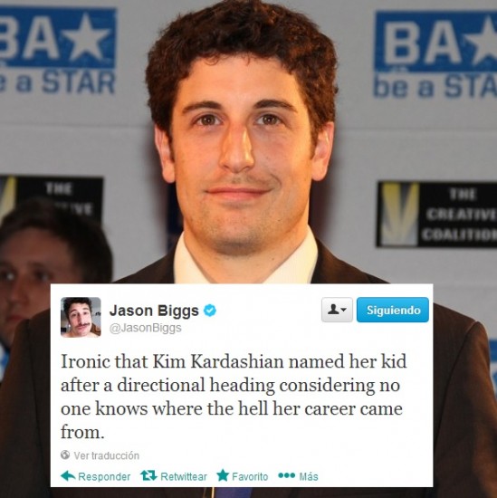 Actores se burlan del nombre de la hija de Kim Kardashian y Kanye West