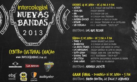 Confirmados artistas invitados al Intercolegial Nuevas bandas este fin de semana en el Teatro Chacao