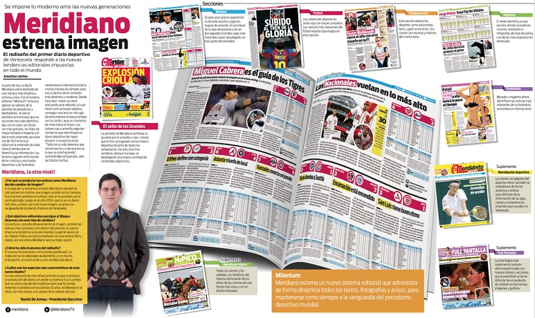 Diario Meridiano sorprende a sus lectores con un diseño renovado