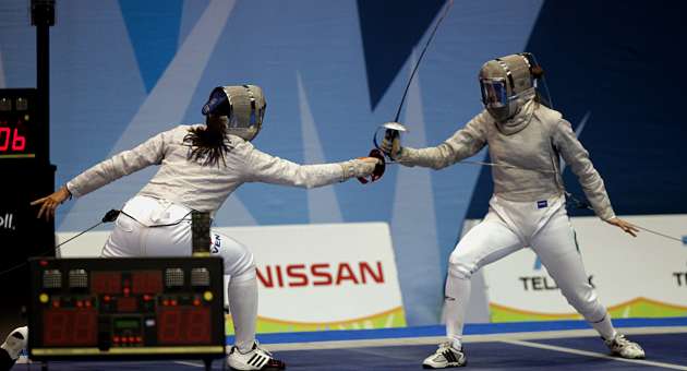 Ministra del deporte, Alejandra Benítez logró bronce en Panamericano de Esgrima