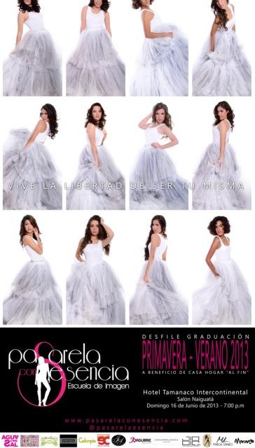 Graduación Pasarela con Esencia: »VIVE LA LIBERTAD DE SER TU MISMA»