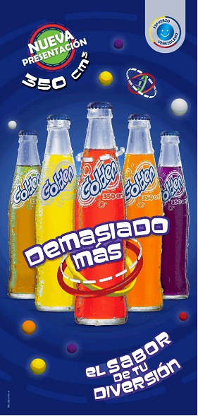 Golden presenta nuevo envase retornable de 350 mililitros de sabor