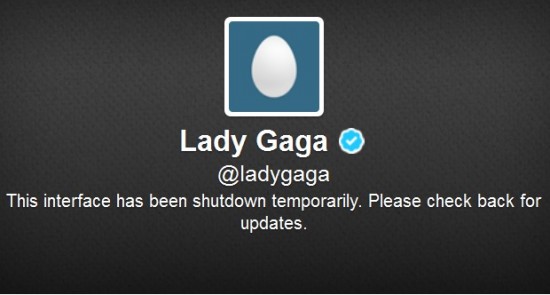 Lady Gaga desactivó su cuenta de Twitter