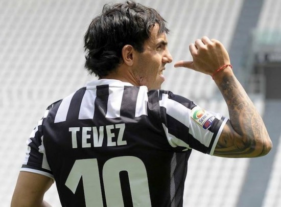 Juventus pide a Carlos Tévez bajar de peso