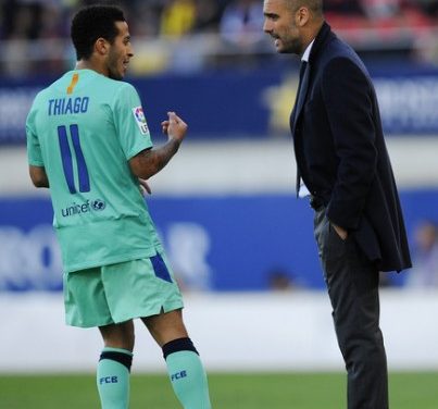 Josep Guardiola: Thiago Alcántara es el jugador que yo quiero