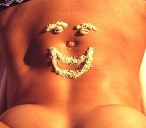 Heidi Klum hace sonreír a sus seguidores con su topless