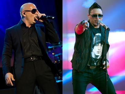 Pitbull y Elvis Crespo graban nueva versión de ‘Sopa de Caracol’
