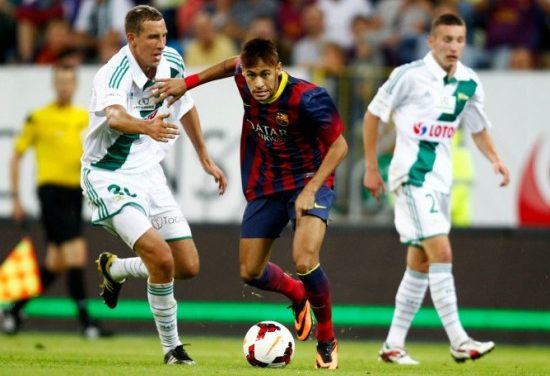 Neymar: Intento acostumbrarme al juego más bonito del mundo
