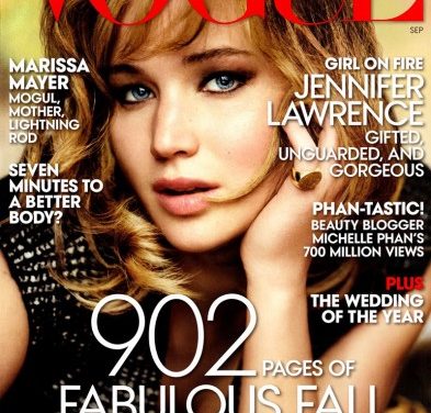 Mario Testino fotografió a Jennifer Lawrence para Vogue (+FOTOS)