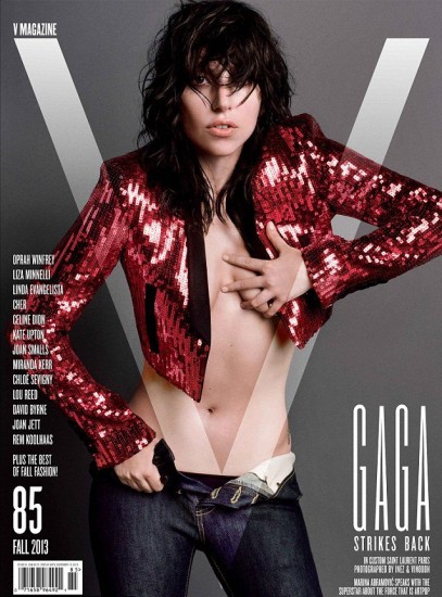 Lady Gaga se volvió a desnudar en la revista V Magazine (+Fotos sin censura)