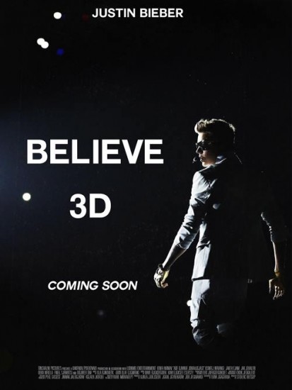 Nueva película ‘Believe 3D’ de Justin Bieber se estrenará en diciembre