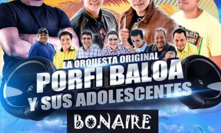 PORFI BALOA LE PONE SABOR AL FESTIVAL DE JAZZ Y SALSA  DE BONAIRE